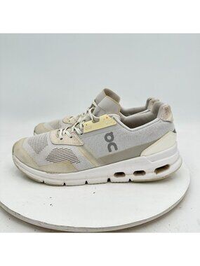 On Cloudrift Swiss Engineering Women Size 7.5 87.97709 White Frost Running Shoes
